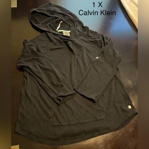 Black long sleeved Calvin Klein hoodie